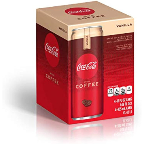 Coke With Coffee Vanilla, 12 Fl Oz (pack Of 4)