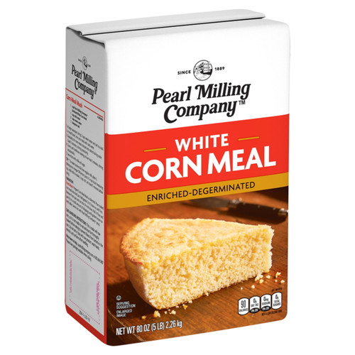Pearl Milling Company White Corn Meal 80 Oz