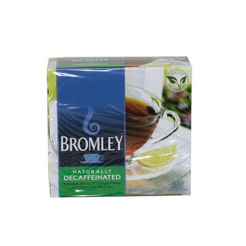 Tea Bromley Decaffeinated Bags 5-100 Count(price/case)