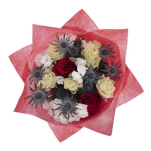 Thistle Be Love Bouquet - Fresh Cut - 15 Stems