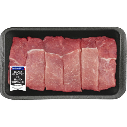 Pork Country Style Ribs Boneless, 1.1 - 2.5 Lb