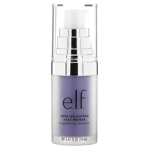 E.l.f., Tone Adjusting Face Primer, Brightening Lavender, 0.47 Fl Oz