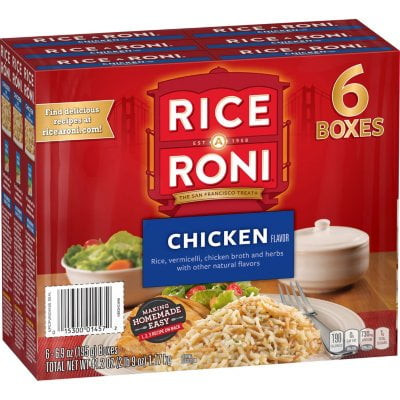 Rice-a-roni Rice & Vermicelli Mix, Chicken (6.09 Oz., 6 Pk.)