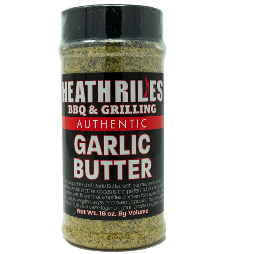 Heath Riles Garlic Butter Bbq Seasoning Rub, 10 Oz