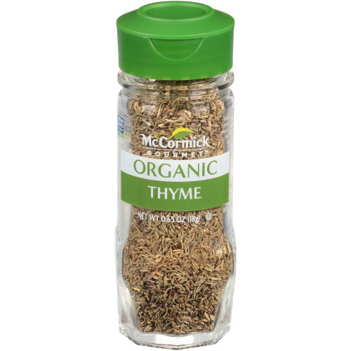 Mccormick Gourmet Organic Thyme Leaves, 0.65 Oz
