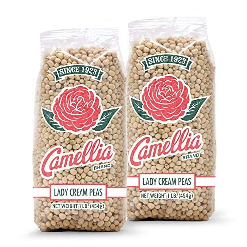 Camellia Brand Dry Lady Cream Peas 1lb (2pk)