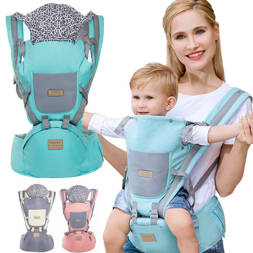Baby Carrier 9 In 1 Convertible Ergonomic Baby Carrier With Kangaroo Bag, Breathable Front Facing Baby Carrier Infant Backpack Pouch Wrap Baby Sling For Newborns
