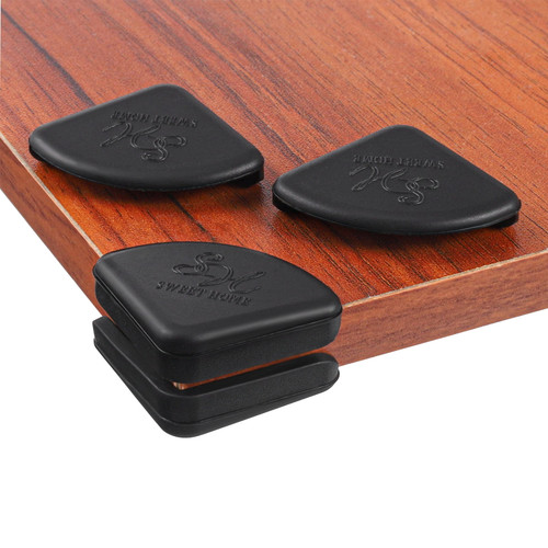 Taihexin 12pcs Silicone Corner Guards For Tables, Corner Protectors Baby Proofing Corner Cushion, Baby Proof Bumper Cushion To Cover Sharp Furniture Table Edges