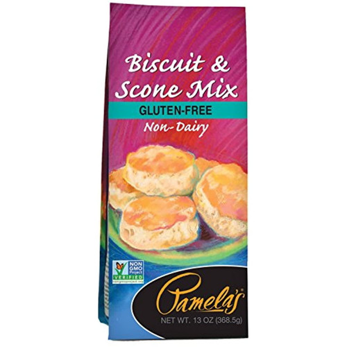 Pamelas Gluten Free Biscuit & Scone Mix, 13 Ounce