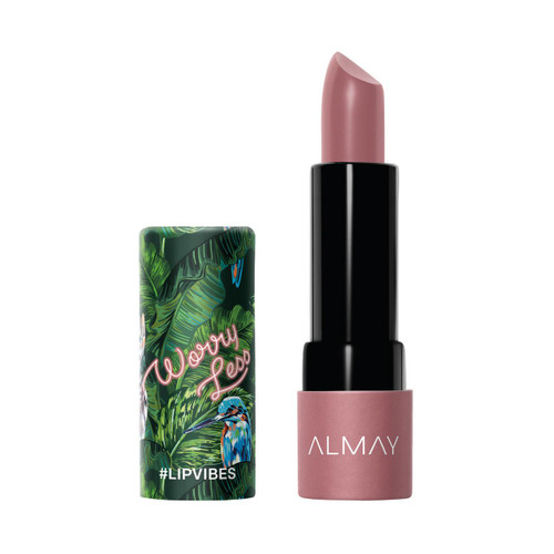 Almay Lip Vibes Lipstick, With Shea Butter And Vitamins E And C, Worry Less
