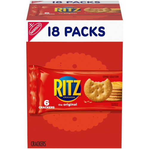 Ritz Original Crackers, 18 Snack Packs