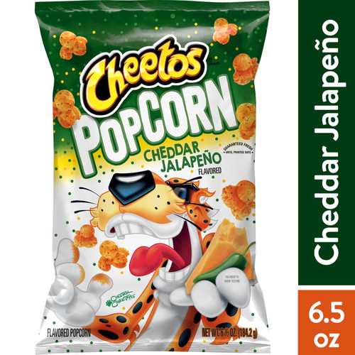 Cheetos Popcorn, Cheddar Jalapeno, 6.5 Oz