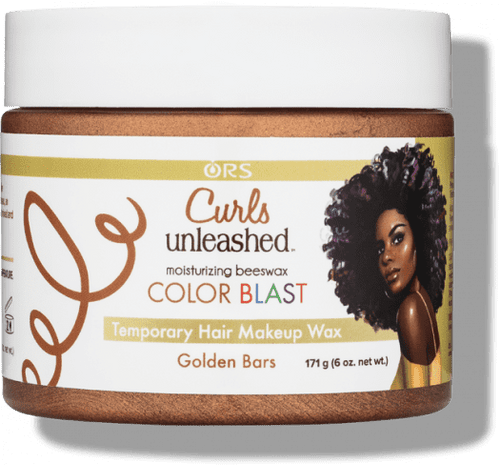Curls Unleashed Blast Temporary Hair Color Wax, Golden Bars