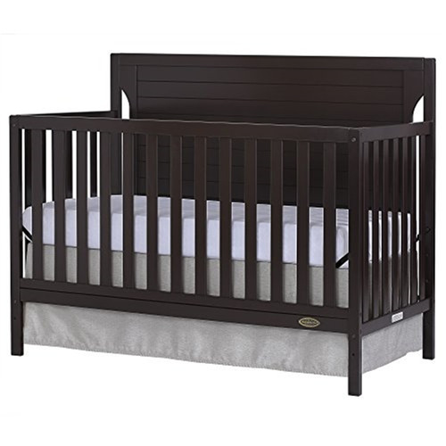 Cape Cod 5 In 1 Convertible Crib-color:mocha