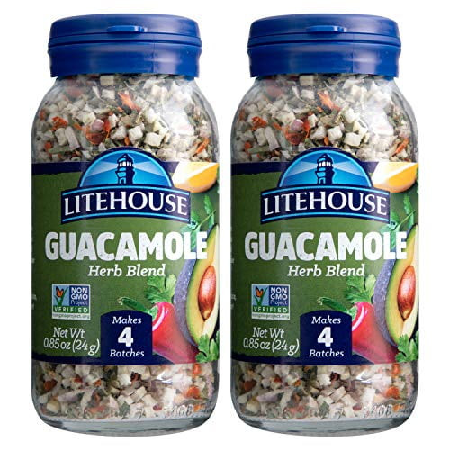 Litehouse Freeze Dried Guacamole Herb Blend, 0.85 Ounce, 2-pack