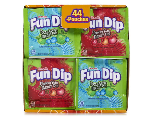Fun Dip Assorted Carton 44 Ct