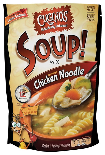 Cugino's Chicken Noodle Knockout Soup! Mix, 7.5 Oz
