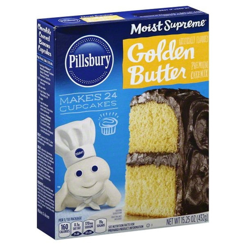 Pillsbury Golden Butter Cake Mix 15.25 Oz.