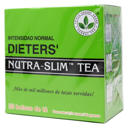 Triple Leaves Brand Herbal Tea Nutra Slim Tea ( Extra Strength 20 Tea Bags ) ( 1 Box )