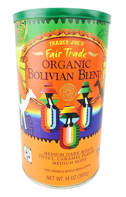 Trader Joe's Fair Trade Organic Bolivian Blend 14oz