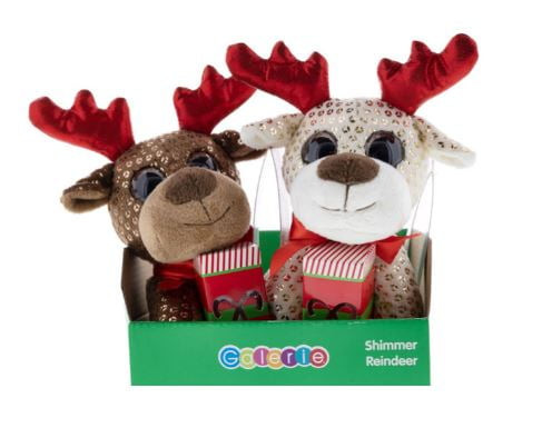 Galerie Plush Reindeer Set With Candy Canes