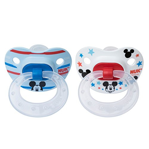 Nuk Disney Baby Puller Pacifier, 6-18 Months, Mickey Mouse, 1 Pk