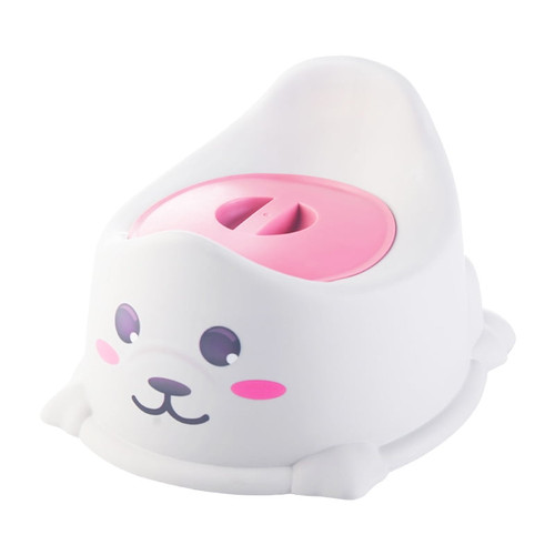 H-z-j Baby Potty Training Seat With Backrest Portable Pot For Kids Baby Boy Toilet Cute Potty Stool For Boys - Pink