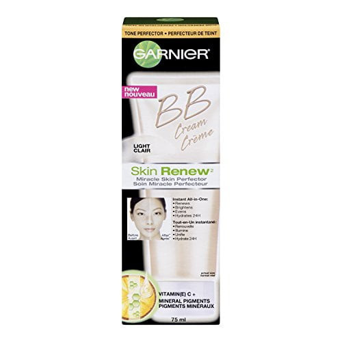 Garnier Skin Renew Miracle Skin Perfector Bb Cream, Normal To Dry Skin, Fair/light, 2.5 Fluid Ounce
