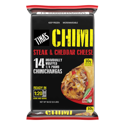 Tina's 14ct Steak And Cheese Chimi