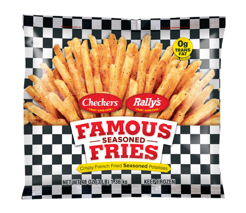Checkers / Rally's Famous Seasoned Fries, 48 Oz (frozen)