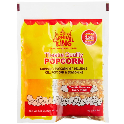 Carnival King All-in-one Popcorn Kit For 4 Oz. Popper - 24/case