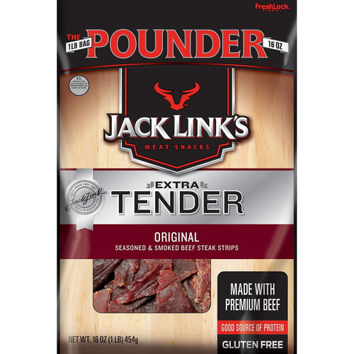 Jack Link's Extra Tender Original Beef Jerky, 1lb