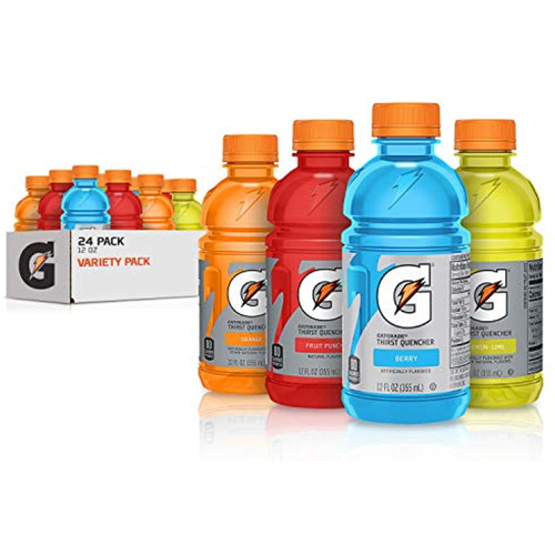 Gatorade Classic Thirst Quencher, Variety Pack, 12 Fl Oz (pack Of 24)