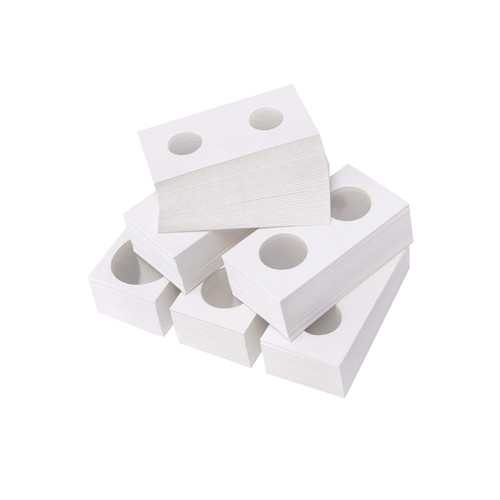 300pcs Coin Holders Cover Case Storage Protective Money Penny Storage Case Stamp Coin Paper Clip Collecting (17.5mm + 20.5mm + 23