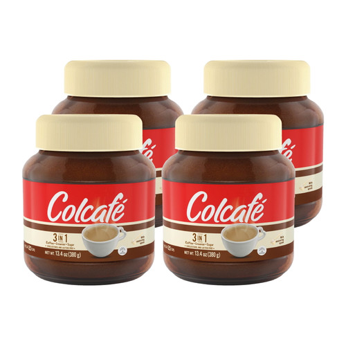 Colcafe 3 In 1 Jar 13.4 Oz - Pack Of 4