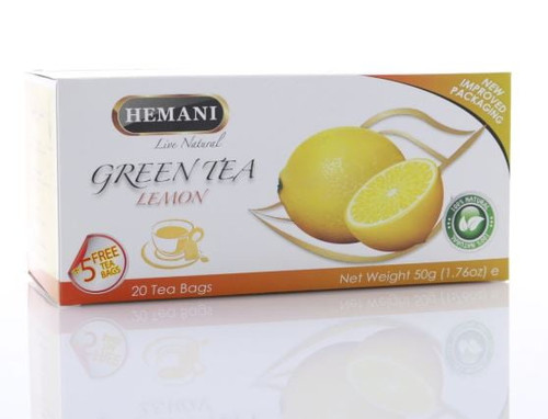 Hemani Herbal Green Tea Lemon 40g