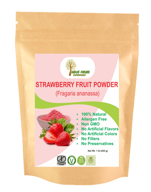 Indus Farms 100% Natural Strawberry Fruit Powder
