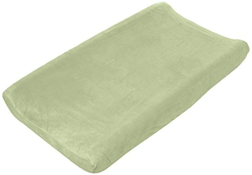 Summer Ultra Plush Changing Pad Cover Sage