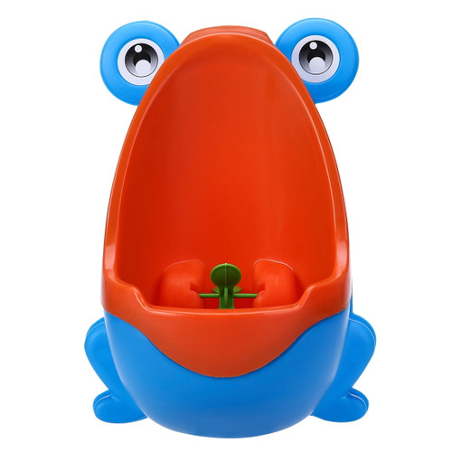 Shaped Boys Potty Training Urinal With Whirling Target (blue)