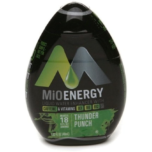 Mio Energy Liquid Water Enhancer, Thunder Punch 1.62 Oz(pack Of 2)