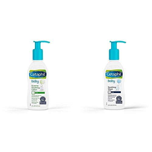 Cetaphil Baby Eczema Soothing Lotion And Baby Soothing Wash