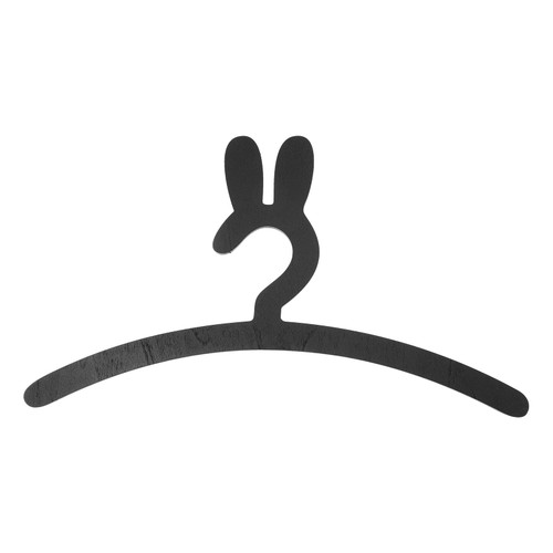 Hemoton Wooden Kids Clothes Hangers Cartoon Shaped Hanger Children Clothes Rack