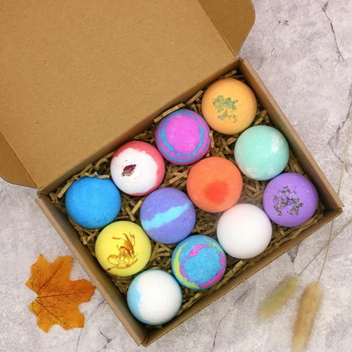 Yinrunx Bath Bombs Gift Set , Shea & Coco Butter Dry Skin Moisturize, Perfect For Bubble & Spa Bath. Handmade Birthday Mothers Day Gifts Idea For Her/him, Wife, Girlfriend