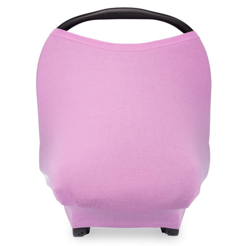 Parker Baby 4-in-1 Unisex Car Seat Cover - Nursing, Car Seat, Grocery Cart, & High Chair Cover - Lily