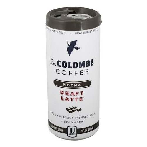 La Colombe Mocha Cold Brew Draft Latte, 9 Fluid Ounce -- 12 Per Case.