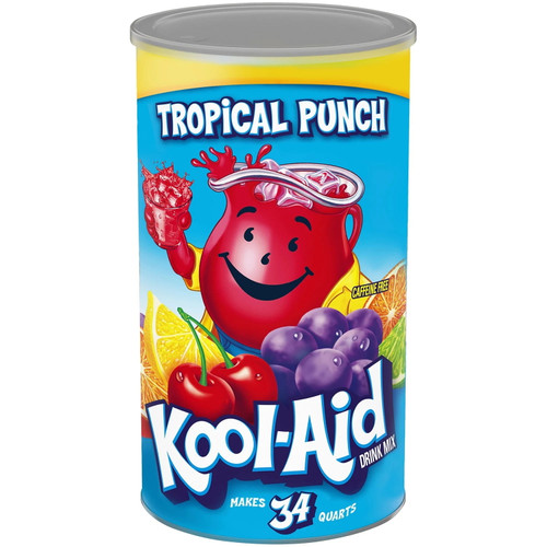 Kool-aid Sweetened Tropical Punch Powdered Drink Mix (82.5 Oz.)