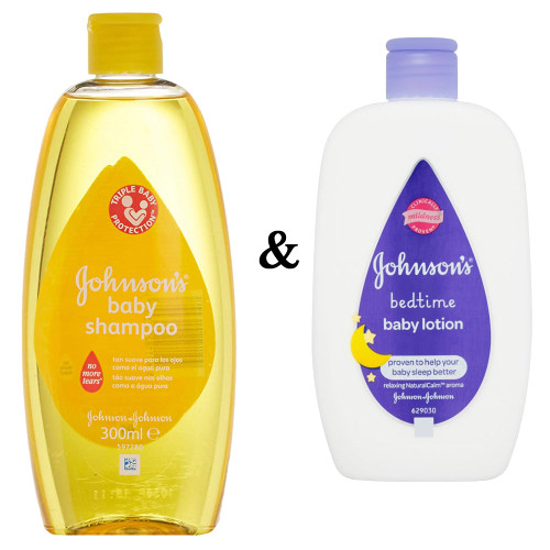 Varios - Johnson S Baby Shampoo 300ml & Johnsons Baby Bedtime Lotion 300 Ml By Johnson & Johnson