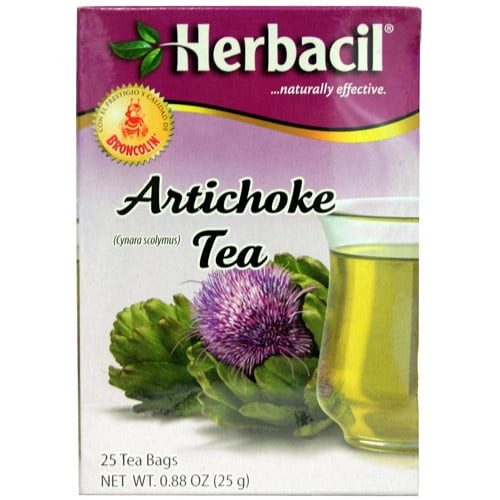 Herbacil Artichoke Herbal Tea Bags, 25 Count