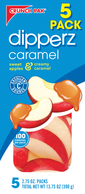 Dippin' Stix Sliced Apples & Caramel, 2.75 Oz, 5 Count
