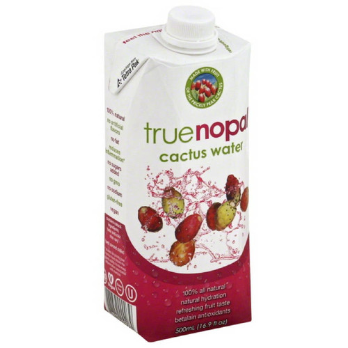True Nopal Cactus Water, 16.9 Fl Oz, (pack Of 12)